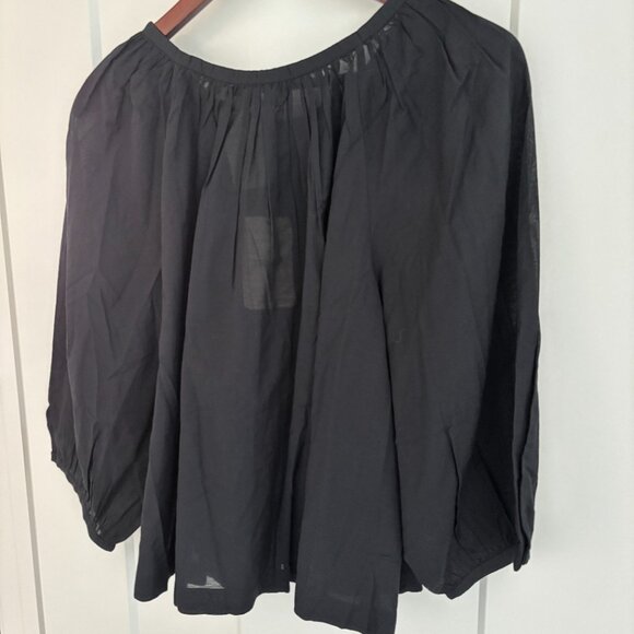 DOEN Sz L Jiana Top in Navy - New With Tags - Picture 5 of 5
